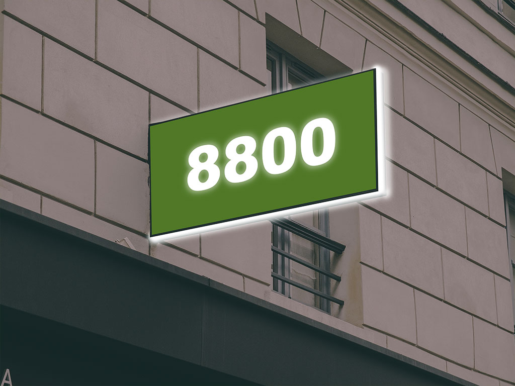 ORACAL 8800 Lime Tree Green Translucent Sign Vinyl