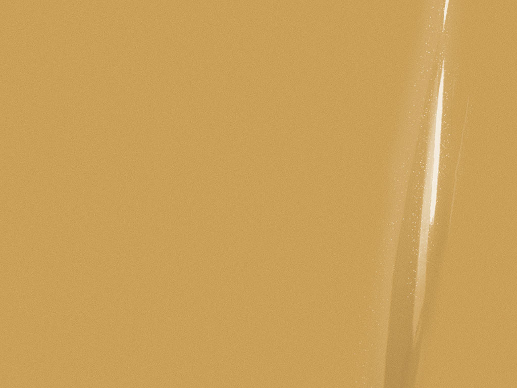 ORACAL 970RA Gloss Gold French Door Refrigerator Wrap Color Swatch