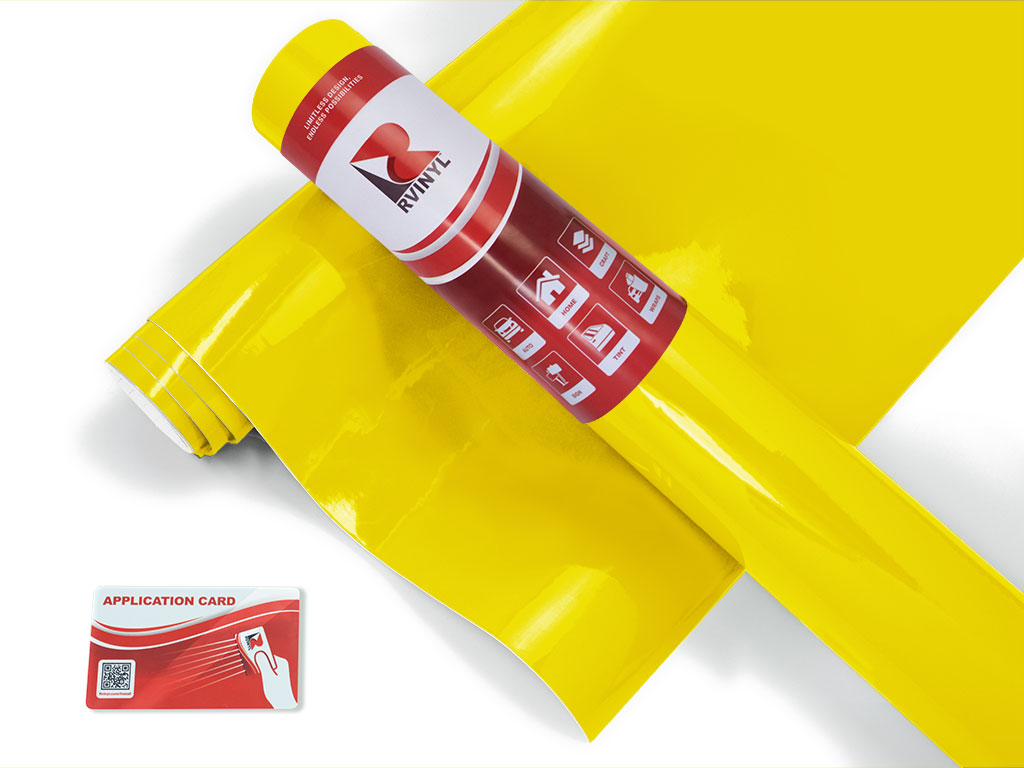ORACAL 970RA Gloss Canary Yellow Bicycle Wrap Color Film