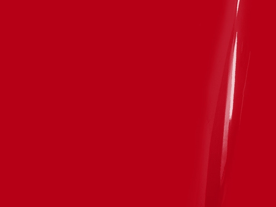 ORACAL 970RA Gloss Geranium Red French Door Refrigerator Wrap Color Swatch