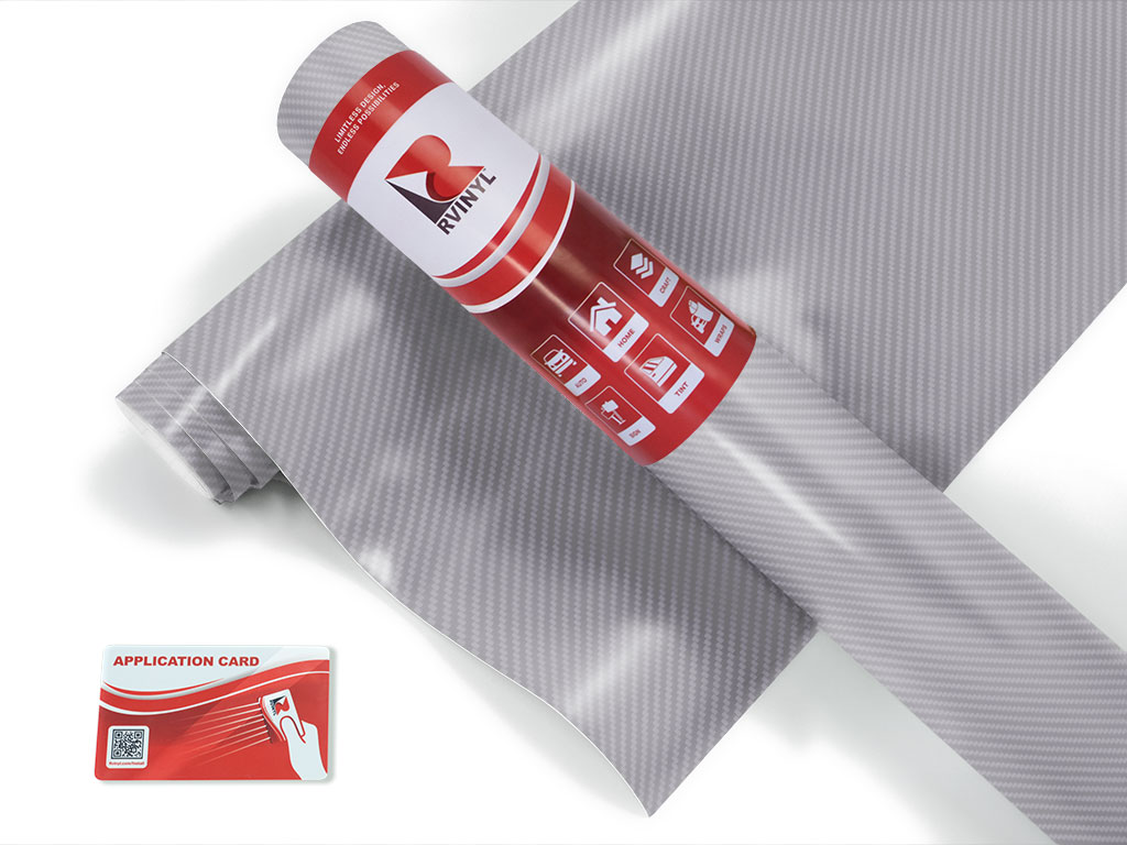 ORACAL 975 Carbon Fiber Silver Gray Jet Ski Wrap Color Film