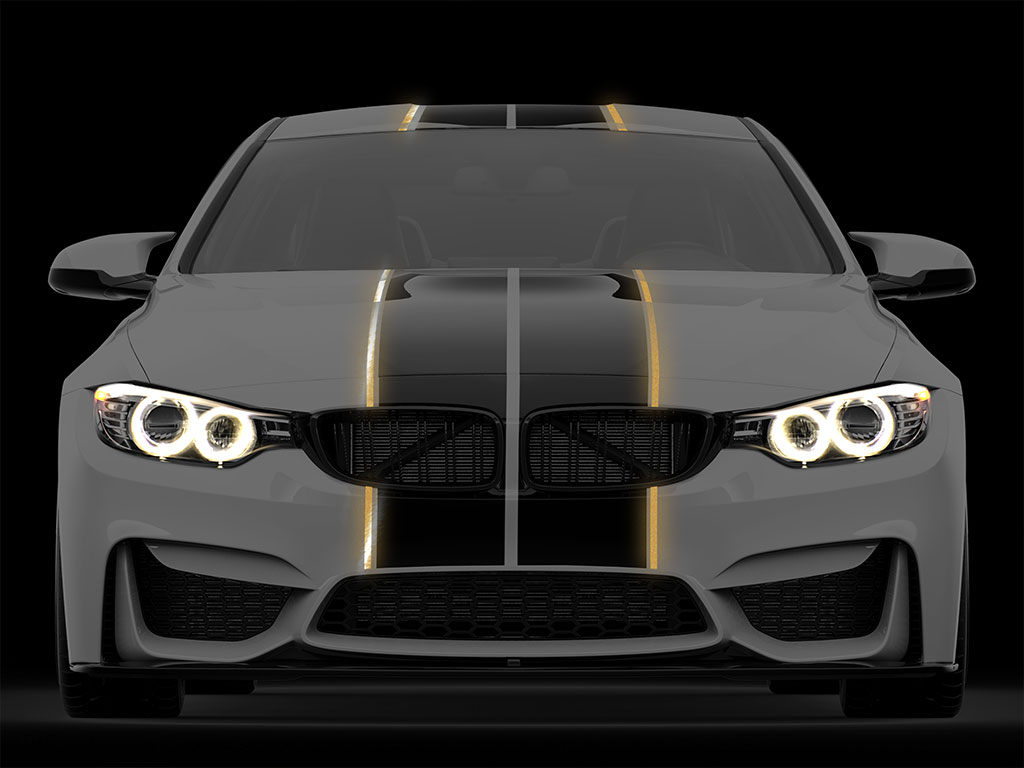 3M Gold Reflective Racing Striping Stickers
