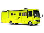 3M 2080 Satin Neon Fluorescent Yellow Recreational Vehicle Wraps