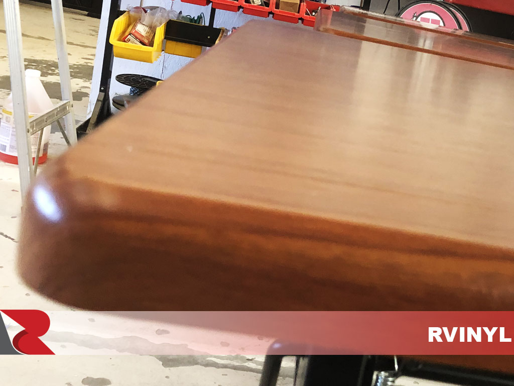 Rcraft Wood Grain red oak custom table wrap