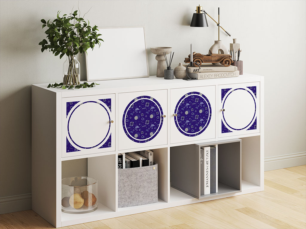 Back Again Abstract Geometric DIY Furniture Stickers