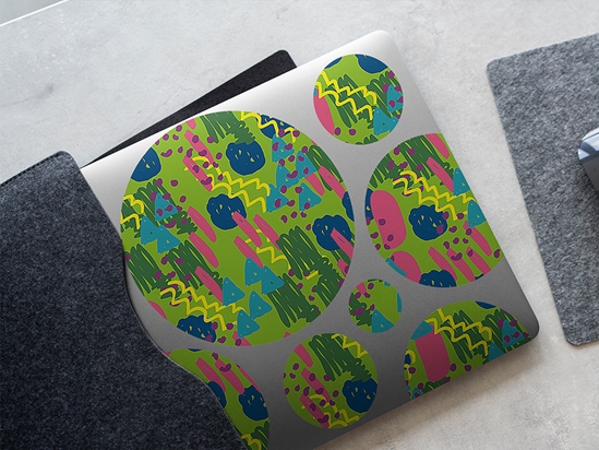 Third Day Abstract Geometric DIY Laptop Stickers