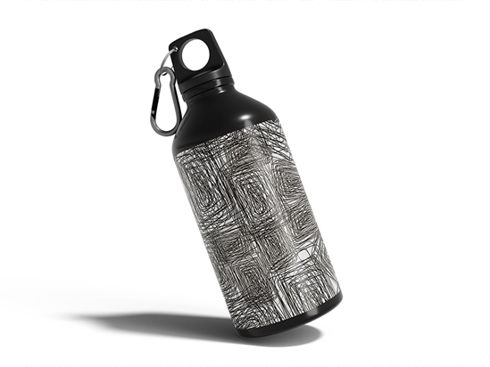 Boring Class Abstract Geometric Water Bottle DIY Stickers