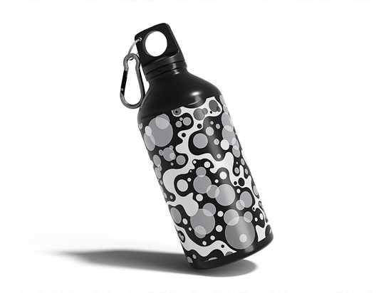 Globular Puddles Abstract Geometric Water Bottle DIY Stickers