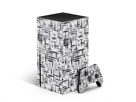 Sixties Television Abstract Geometric XBOX DIY Decal