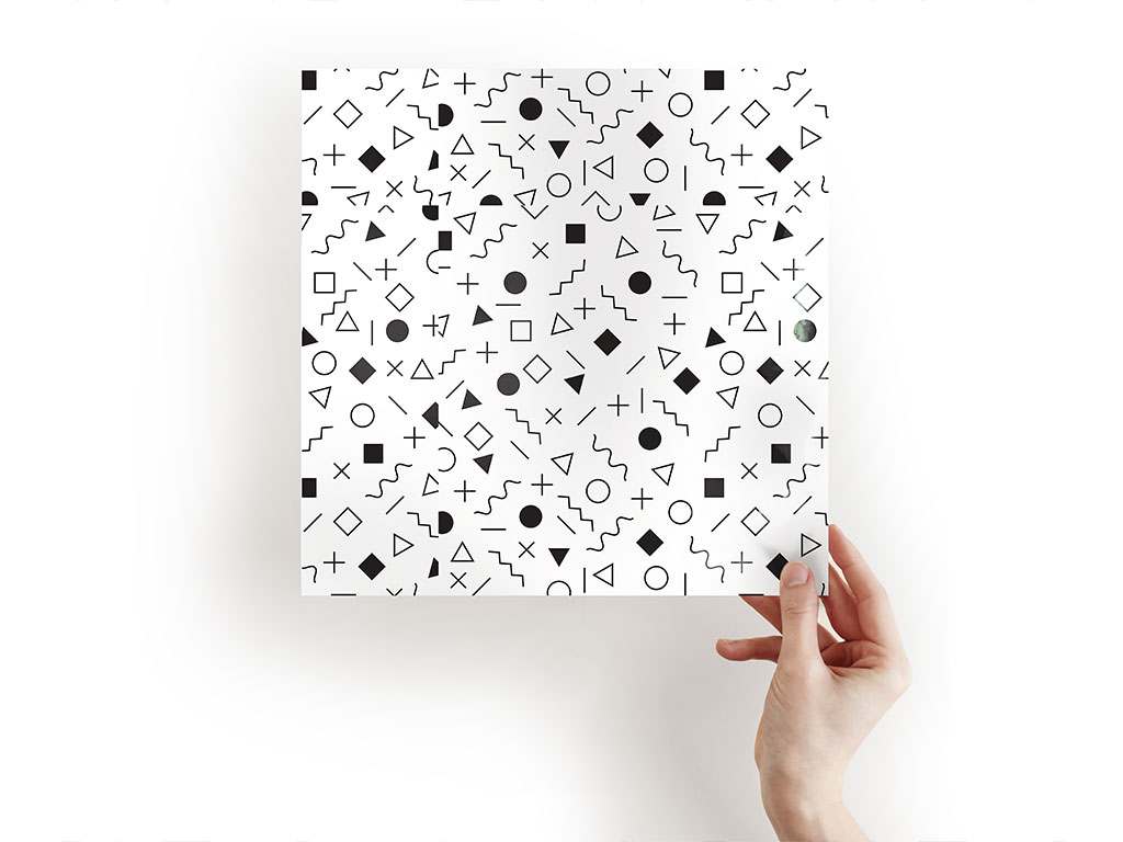 TicTacToe Champion Abstract Geometric Craft Sheets