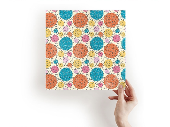Background Noise Abstract Geometric Craft Sheets