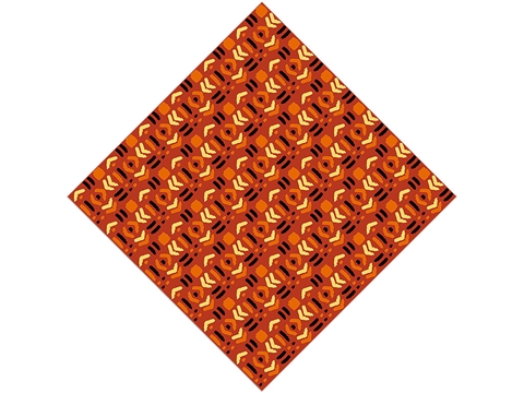 Rcraft™ Orange Abstract Craft Vinyl - Velma Dinkley