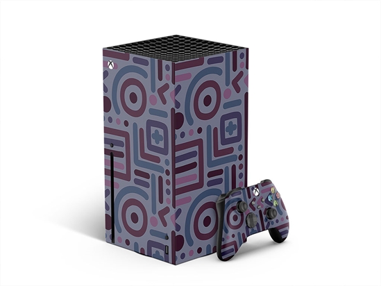 Austere Principe Abstract Geometric XBOX DIY Decal