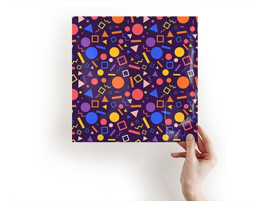 Being Young Abstract Geometric Craft Sheets