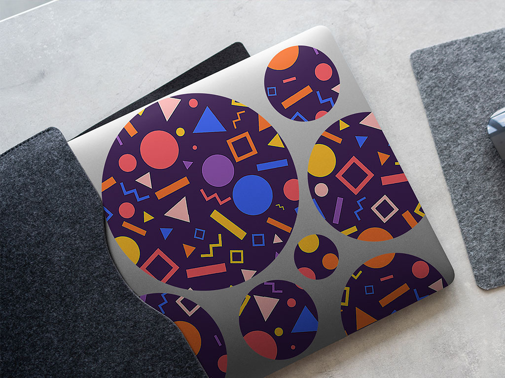 Being Young Abstract Geometric DIY Laptop Stickers