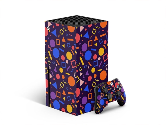 Being Young Abstract Geometric XBOX DIY Decal