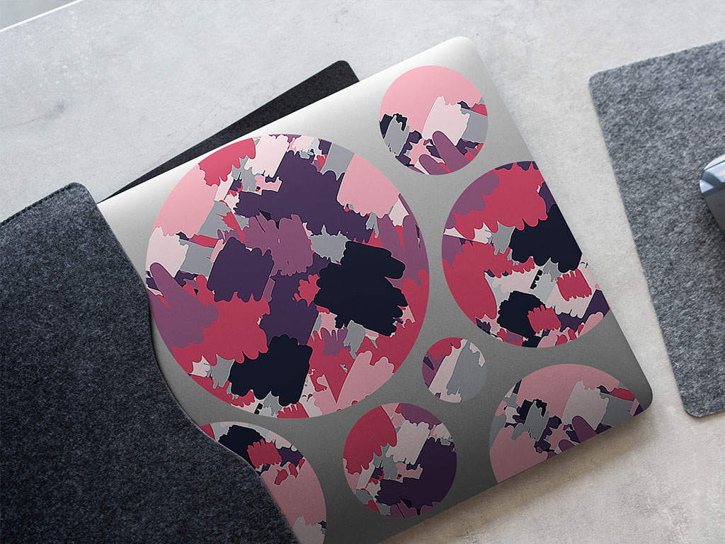Bratty Backtalk Abstract Geometric DIY Laptop Stickers