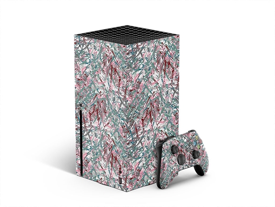 Captured Abstract Geometric XBOX DIY Decal
