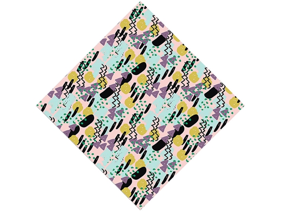 Cheshire Smile Abstract Vinyl Wrap Pattern
