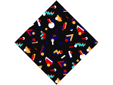 Rcraft™ Rainbow Abstract Craft Vinyl - Background Retro