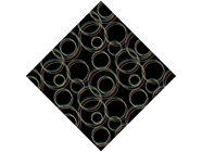 Black Rainbow Abstract Vinyl Wrap Pattern