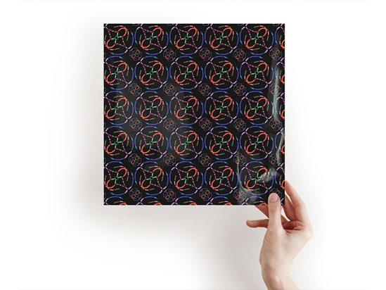 Chasing Night Abstract Geometric Craft Sheets