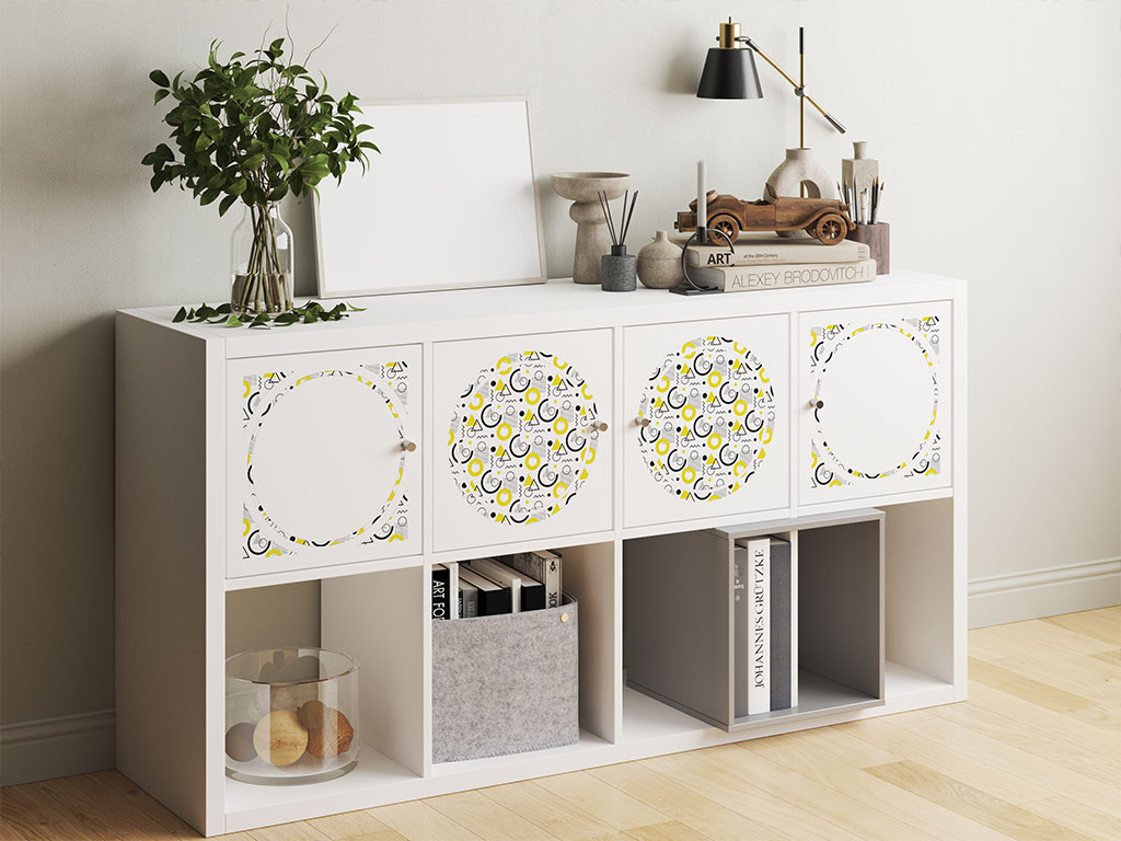 Take Note Abstract Geometric DIY Furniture Stickers