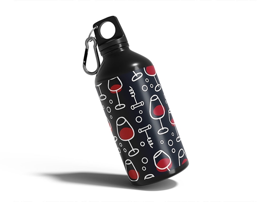 Calling Cabs Alcohol Water Bottle DIY Stickers