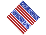Painted Flag Americana Vinyl Wrap Pattern