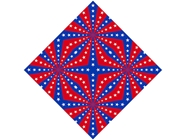 Patriotic Pinwheel Americana Vinyl Wrap Pattern