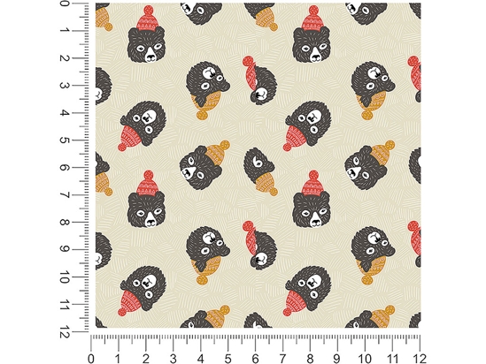 Cozy Caps Animal 1ft x 1ft Craft Sheets