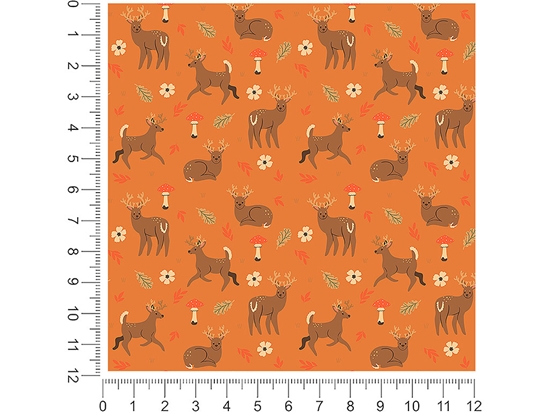 White Tail Animal 1ft x 1ft Craft Sheets