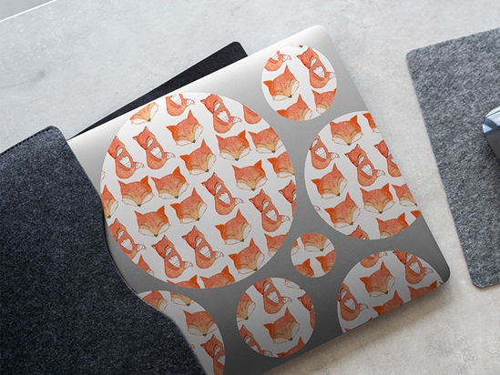 Foxy Frenzy Animal DIY Laptop Stickers