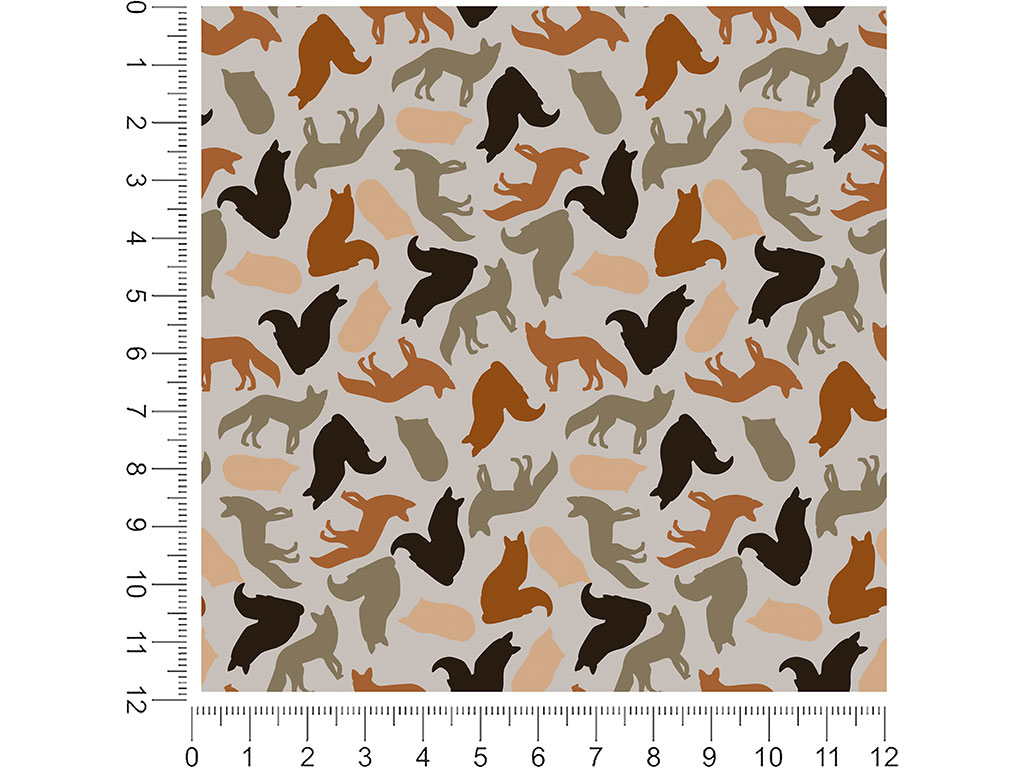 Sly Shadow Animal 1ft x 1ft Craft Sheets