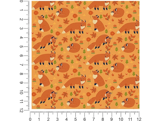Sweet Vixen Animal 1ft x 1ft Craft Sheets