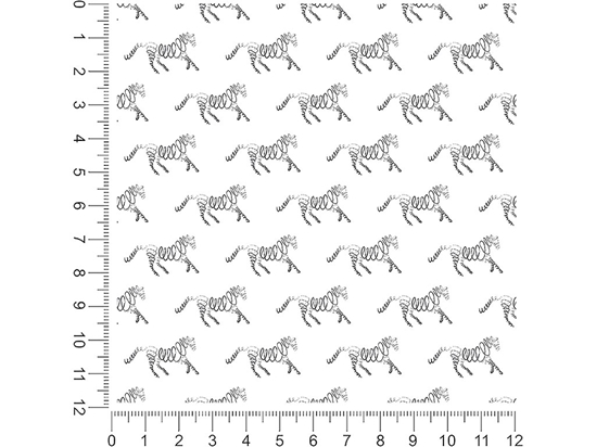 Abstract Racer Animal 1ft x 1ft Craft Sheets