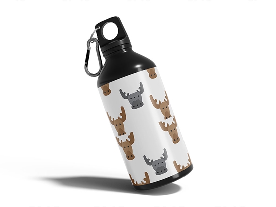 Immovable Object Animal Water Bottle DIY Stickers