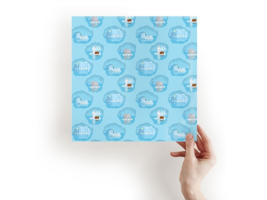 Icy Reflections Animal Craft Sheets