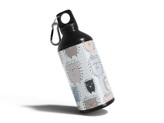 Socially Distanced Animal Water Bottle DIY Stickers