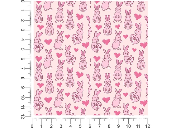 Bunny Love Animal 1ft x 1ft Craft Sheets