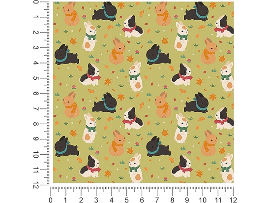 Chilly Day Animal 1ft x 1ft Craft Sheets