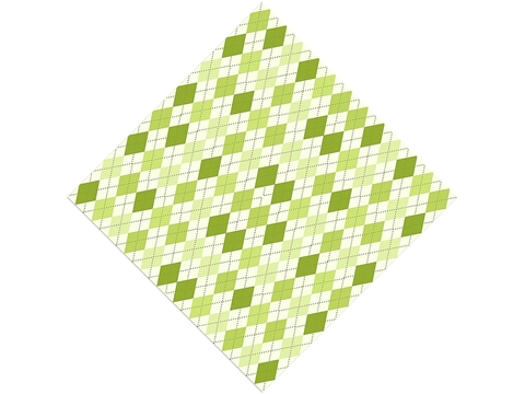 Rcraft™ Green Argyle Craft Vinyl - Cut the Grass