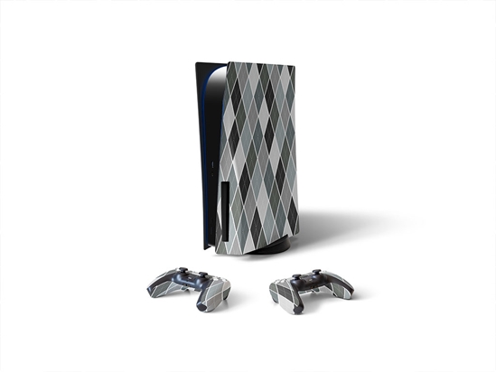 Gothic Charm Argyle Sony PS5 DIY Skin