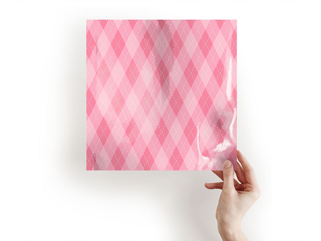 Bubblegum Argyle Craft Sheets