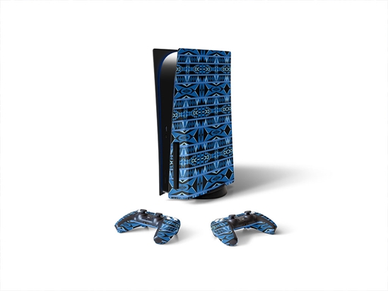 Double Vision Art Deco Sony PS5 DIY Skin