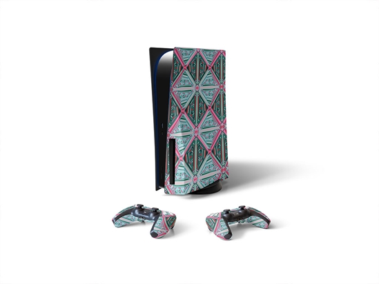Make Out Art Deco Sony PS5 DIY Skin