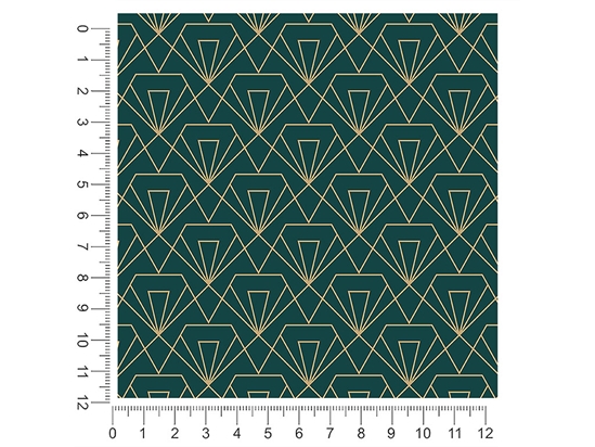 Wide Stance Art Deco 1ft x 1ft Craft Sheets