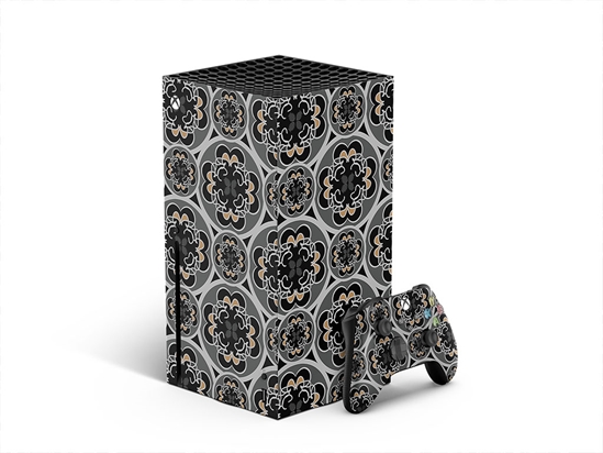 Stamped Fortitude Art Deco XBOX DIY Decal