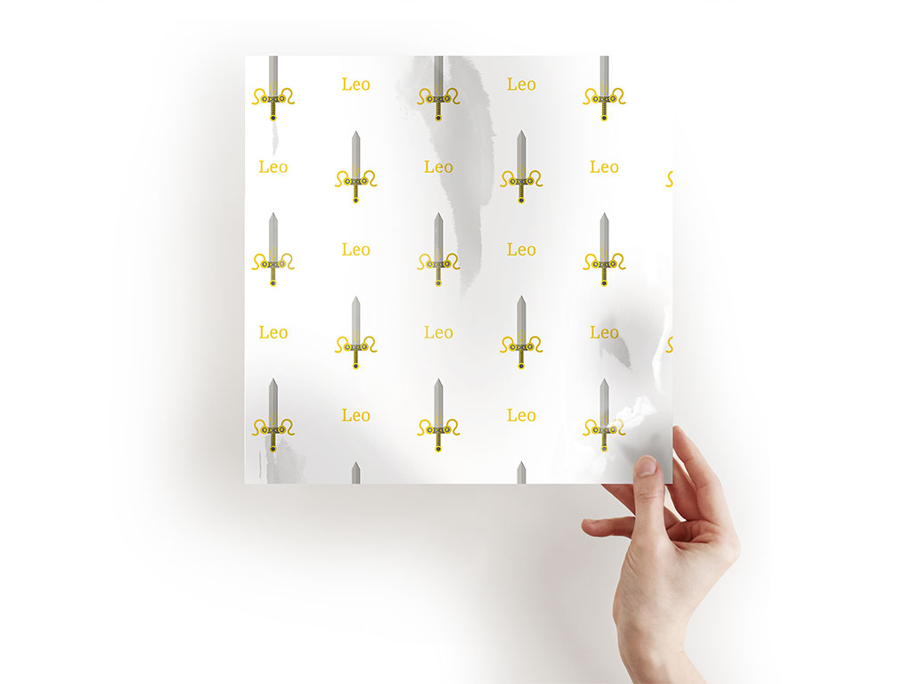 Leo Swords Astrology Craft Sheets