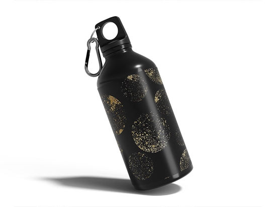 Planetary Darkness Astrology Water Bottle DIY Stickers